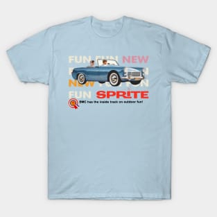 AUSTIN HEALEY SPRITE - advert T-Shirt